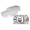 Body, Ford Bronco (2021) (clear, requ ires painting)/ decals/ window masks (includes grille, side mirrors, door