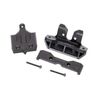Bumper, rear/ skidplate, rear/ tie ba r mount, rear/ 3x25 CS (2)
