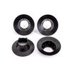 Wheel covers, black (4) (fits #9572 w heels)