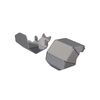 Skidplate, axle, front or rear (stain less steel) (2)