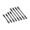 Suspension link set, steel (includes 4x55mm front lower links (2), 4x48mm front upper links (2), 4x74mm rear lo