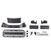 Grille/ grille mount/ mirrors, side ( left & right)/ mirror mounts (left & right)/ body mount adapter/ rear latc