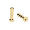 Connecteur doré 4mm à profil bas (2pcs)