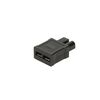 Adaptateur une pièce prise Tamiya (mâle) vers prise Traxxas (femelle)