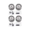 Hobbytech Metal 1.9 Beadlock 3 Grey 4st