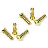 Connecteur doré 4/5mm (6pcs)