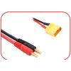Ladekabel 4mm Goldkontaktstecker - XT90 300mm