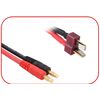 Câble de charge 4mm Banane - T-Plug 300mm