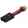 Adaptateur avec câble T-Plug (M) compatible avec Traxxas (F) 50mm