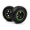Smyter Desert Jantes/Pneus assemblée (noir/vert)