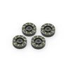 Moyeu hexagonal de 7 mm en laiton (4 pièces)