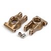 Aluminium Hinterradnabensatz (Gold/2Stk)