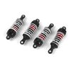 Aluminum Oil-Filled Shock Absorber Set (Red/4pcs)