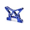 Aluminium Stoßdämpferbrücke vorne (blau)