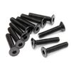 Vis tête conique M3x15mm (Hex/10pcs)