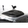 1/10 Engine Cover Black for Axial SCX10 Jeep Wrangler Body