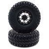 Aluminum 1.9 Beadlock Wheel Black with Tire 2pcs.