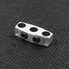 Aluminum Case 12-14 Gauge Wire Guard Clamp Silver