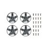 WR-02CB S-Parts (Spokes) (gris foncé)