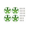 WR-02CB S-Parts Spokes Plaqué vert