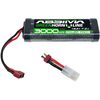 Stick Pack NiMH 7.2V 3000 Greenhorn V2 (T-Plug + Tamiya Adaptor)