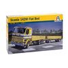 SCANIA 142M FLAT BED TRUCK & TR.