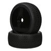 Black Jack Mounted Tire (Pink Compound/Carbon Wheel/1:8 Buggy)