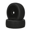 Performa Gridlock V3 Mounted Tire (White Compound/Carbon Wheel/1:8 Buggy)