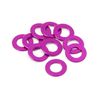 Rondelle aluminium  3x6x0.5mm (violet/10pcs)