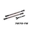 Toe links, front (TUBES orange-anodiz ed, 7075-T6 aluminum, stronger than t itanium) (2) (for use with #7895 X-Ma