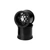 Tense - Rustler / Stampede (Electric) front wheel - (black w/ cap) - 2pc.