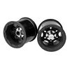 Tense - Rustler / Stampede (Electric) rear wheel - (black w/ cap) - 2pc.