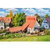 Bâtiment agricole avec accessoires