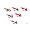 Tiger F-5E Patrouille Suisse Geschenkset mit 6 Modellen 1:200
