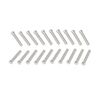 RC4WD Scale Hex Head Bolts M2x10mm Silver