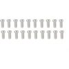 RC4WD Scale Hex Head Bolts M3x6mm Silver