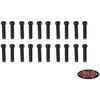 RC4WD Scale Hex Head Bolts M3x12mm Black