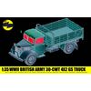 WWII British Army 30-cwt 4x2 GS Truck