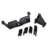 Servo mount, 2-speed/ servo mount, T- Lock/ wire clips