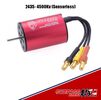 2435-4500Kv 2-3S Mini Motor 2.0mm Shaft 3.5mm Connector 1/16, 1/18