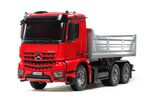 Mercedes Arocs Tipper Red / Silver (prepaint)