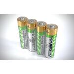 AA/Mignon Premium Pile Alcaline 1.5V (4 pièces)