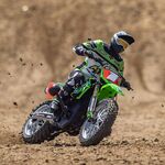 PROMOTO-MX Motorcycle RTR 1:4 EP GREEN AVEC accu & chargeur