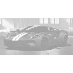 FORD GT - 2018 - BLACK W/ SILVER STRI