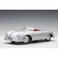 PORSCHE 356 Number 1 argent 1:18