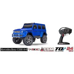 LEM82096-4BK-CRAWLER TRX-4 1:10 4WD EP RTR MERCEDES G 500 4X4&#178; - NOIR&nbsp; (sans accu et chargeur)