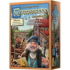 CARCASSONNE 5 ext.Maires &Mona.7+/2-6