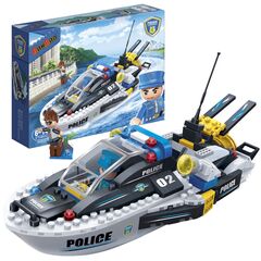 LEM7006-POLICE Police speedboat (225)