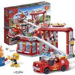 LEM7102-FIRE Caserne de pompiers(505)