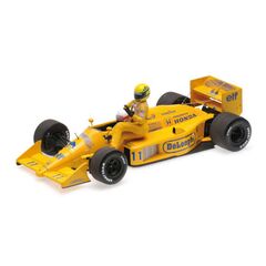 LOTUS Honda 99T 1:18 Ayrton Senna Italian GP 1987 A.Senna Riding on S.Nakajima's Car